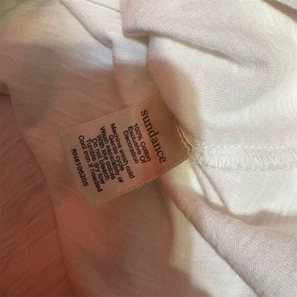 Sundance Women's Floral Embroidered Blouse Size‎ L - Picture 8 of 8